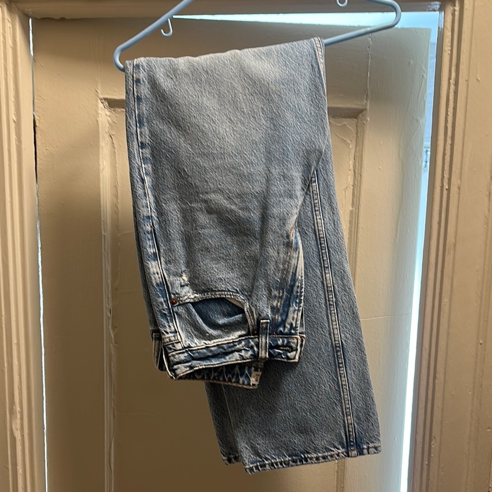 Abercrombie & Fitch Light Blue High Rise Jeans